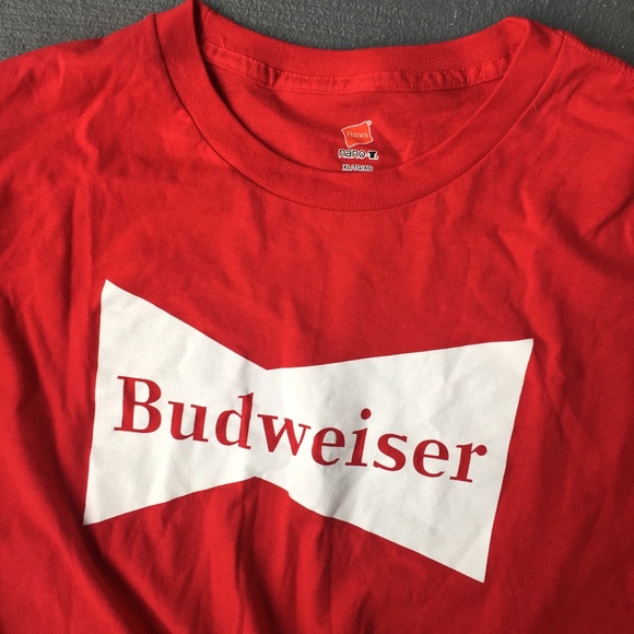 ❌SOLD❌Red Budweiser shirt - Picture 2 of 3